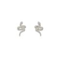 EARRINGS S/S SERPENT