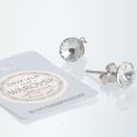 S/S SWAR CYRSTAL STUDS WHT