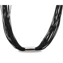 NECKLACE FASHION BLACK 50cm