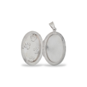 LOCKET S/S OVAL PAW PRINTS