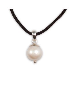 PENDANT S/S FW PEARL H/MADE